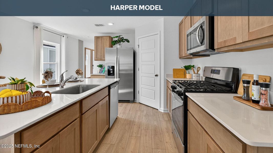 Furnished interior view inside a new home in , Bunnell (Image 18).