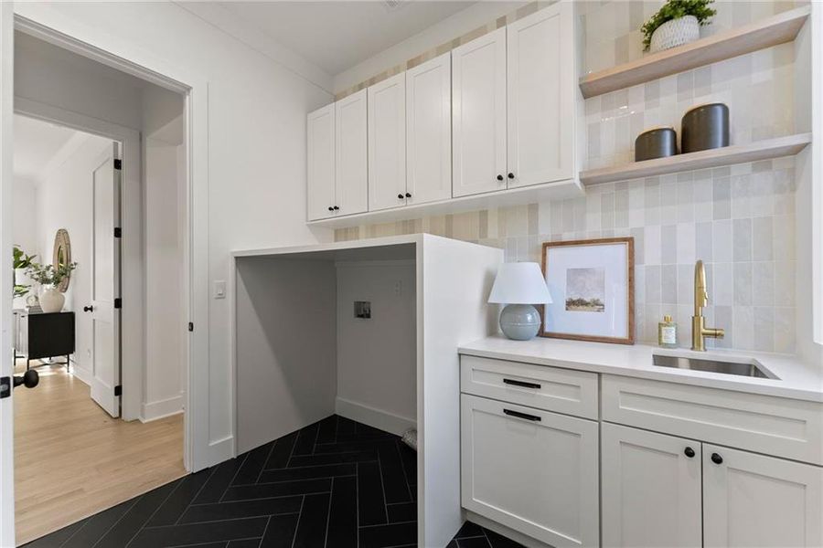 Furnished interior view inside a new home in , Cumming (Image 67). Furnished interior view inside a new home in , Cumming (Image 67).