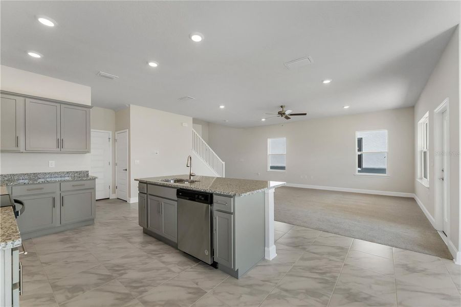 Representative furnished interior of a home built from the 2202- by Adams Homes in Winding Oaks, Weeki Wachee (Image 7).