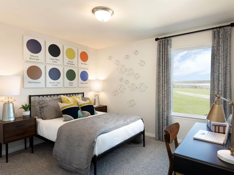 Photo is not of the actual home but is an inspirational photo of builder’s model home and may depict options, furnishings, and/or decorator features that are not included.