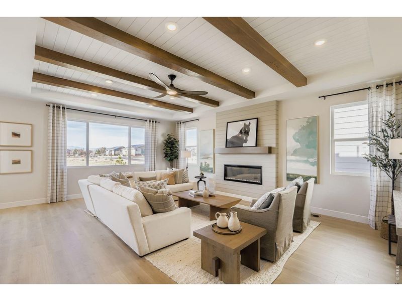 Furnished interior view inside a new home in Trevenna, Windsor (Image 16).