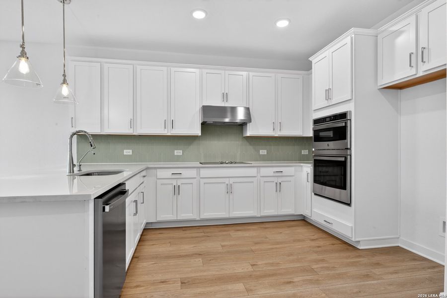Furnished interior view inside a new home in The Wilder, Adkins (Image 7).