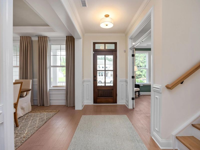 Representative furnished interior of a home built from the The Crawford by Davidson Homes LLC in Wendell Ridge, Wendell (Image 7).