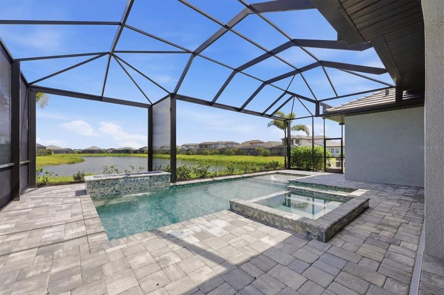 Exterior details and patio area of a home in , Sarasota (Image 23).