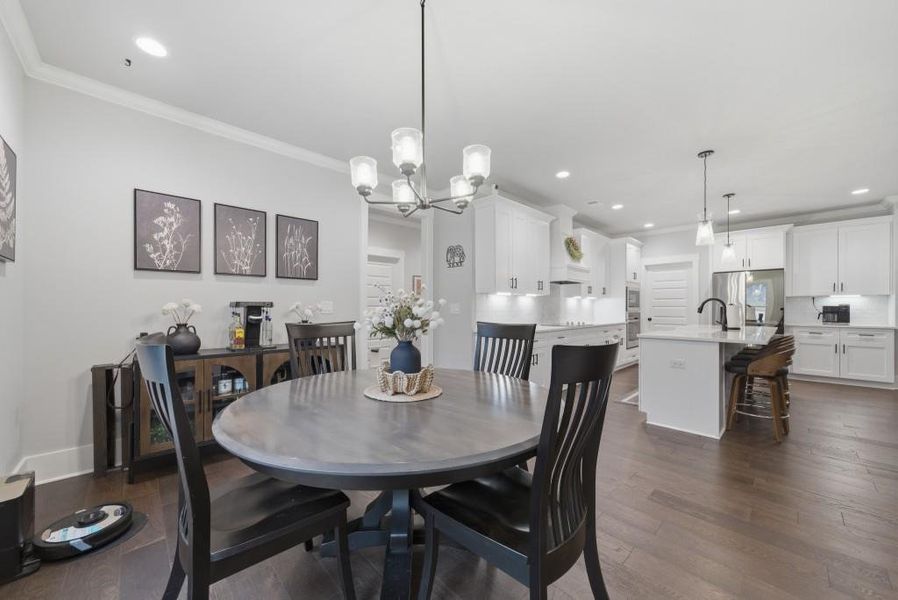 Furnished interior view inside a new home in , Buckhead (Image 28).