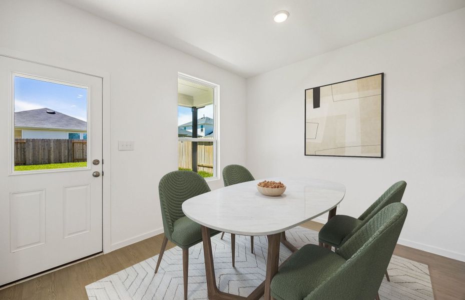 Furnished interior view inside a new home in Montgomery Bend, Montgomery (Image 13).