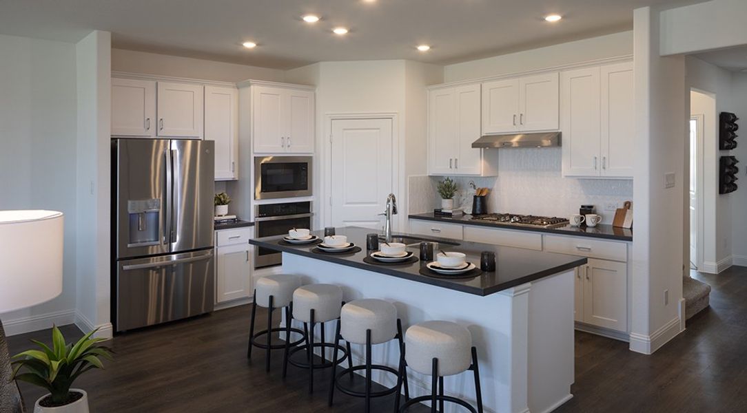 Furnished interior view inside a new home in Madero 50s, Fort Worth (Image 3).