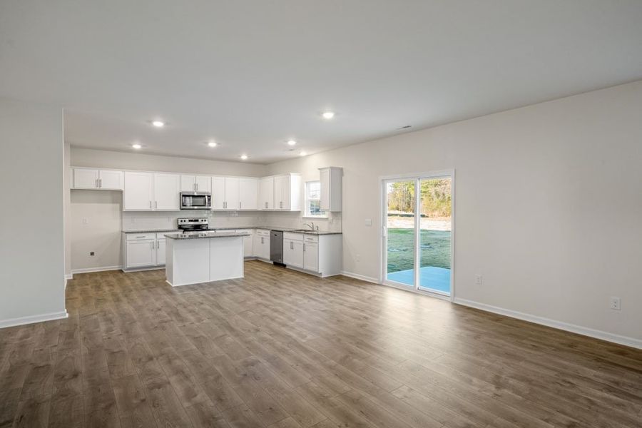 Representative unfurnished interior of a home built from the COLUMBIA by D.R. Horton in Gretchen Pines, West End (Image 32).