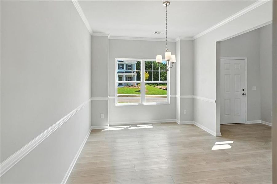 Spacious, unfurnished interior of a new home in Hampton Ridge, Jefferson (Image 5). Spacious, unfurnished interior of a new home in Hampton Ridge, Jefferson (Image 5).