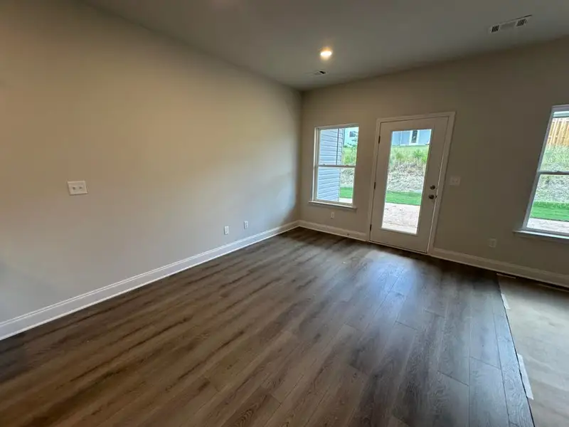 Spacious, unfurnished interior of a new home in Windsor Townhomes, North Augusta (Image 11). Spacious, unfurnished interior of a new home in Windsor Townhomes, North Augusta (Image 11).