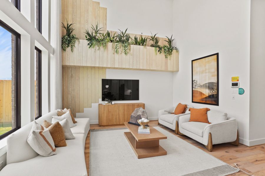 Furnished interior view inside a new home in Jubilee 45', 50', 70', Hockley (Image 11).