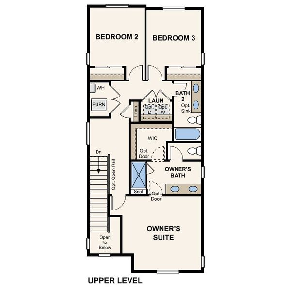 2D floor plan layout of this home in Windler, Aurora, CO (Image 7).