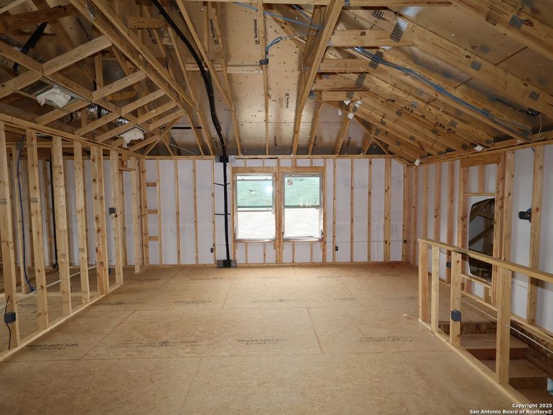 In-progress construction of a new home in Winding Brook, San Antonio, TX (Image 24).