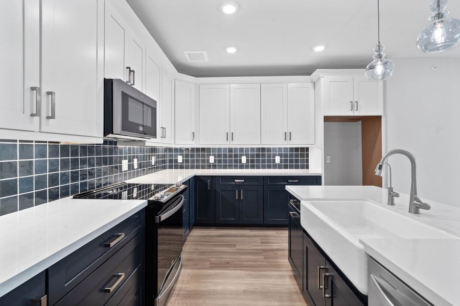 Furnished interior view inside a new home in Gatherings® at Westview, Houston (Image 6).