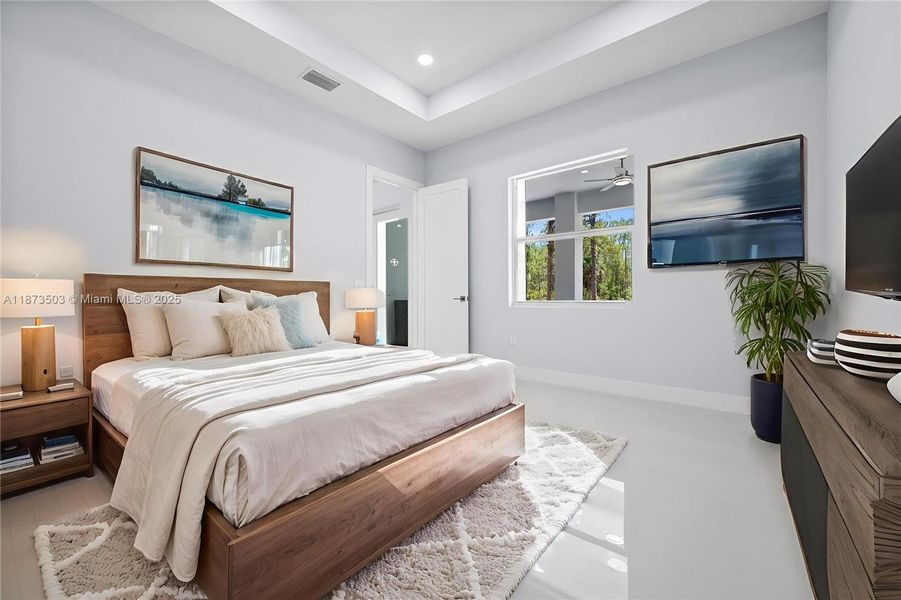 Furnished interior view inside a new home in , Naples (Image 12).