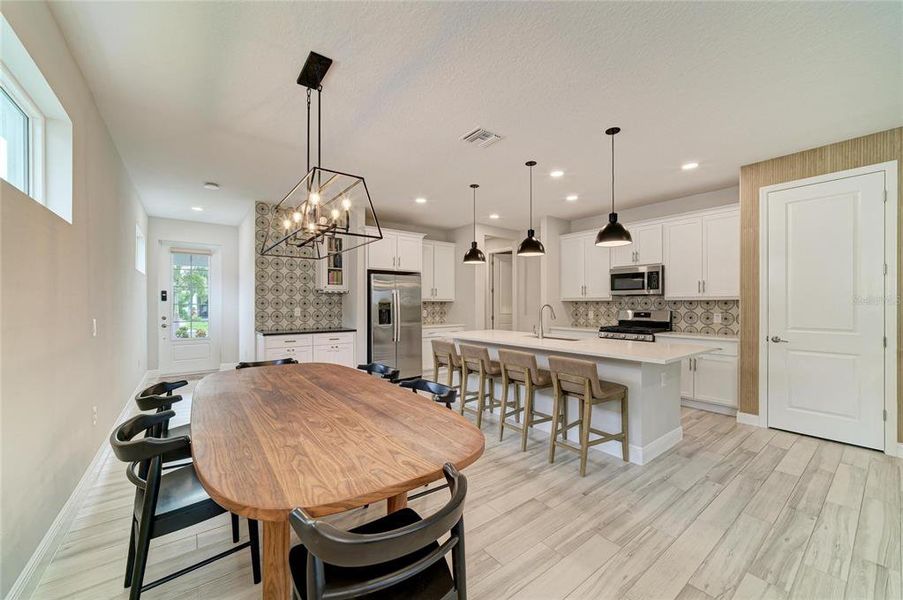 Furnished interior view inside a new home in , Sarasota (Image 10).