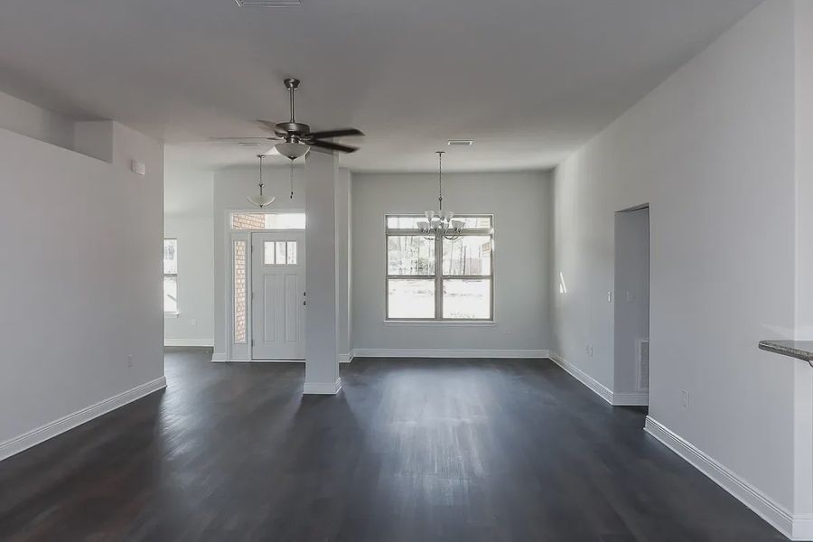 Spacious, unfurnished interior of a new home in Parkland Place, Pace (Image 14).
