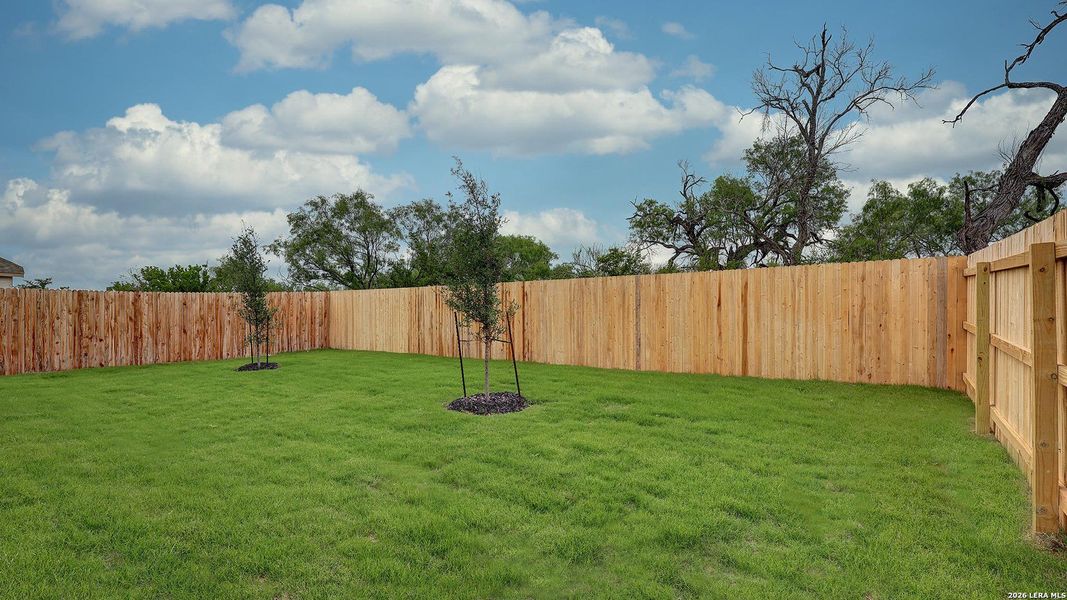 Exterior details and patio area of a home in VIDA, San Antonio (Image 19).