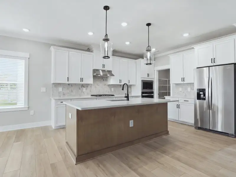 Furnished interior view inside a new home in Barrow Meadows, Zebulon (Image 3).