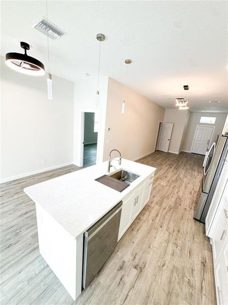 Furnished interior view inside a new home in , Clearwater (Image 10). Furnished interior view inside a new home in , Clearwater (Image 10).