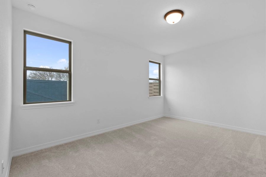 Spacious, unfurnished interior of a new home in Austin Point, Richmond (Image 14).