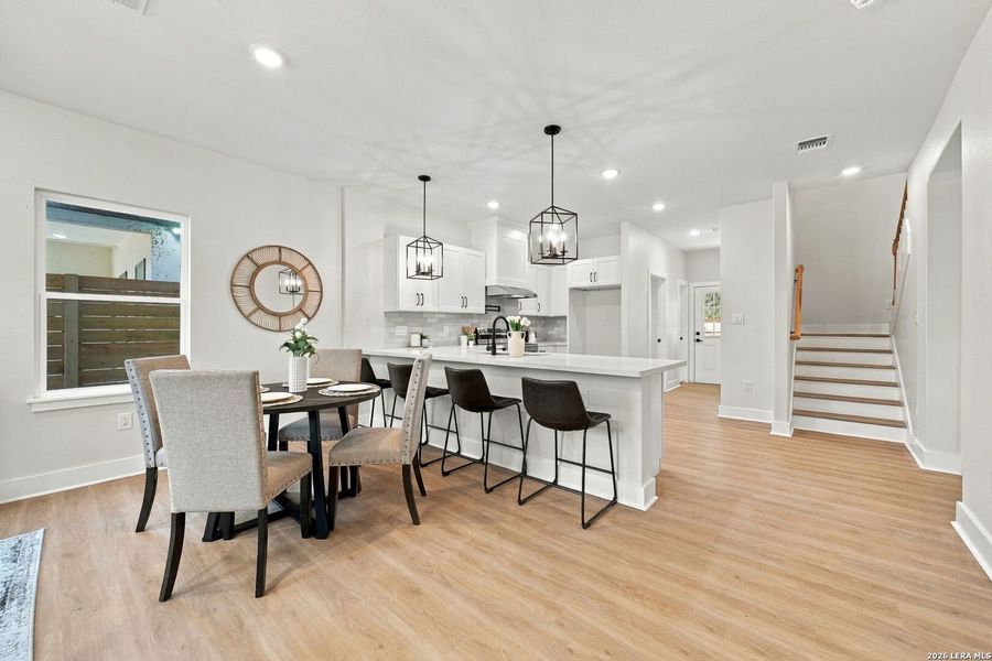 Furnished interior view inside a new home in , San Antonio (Image 17).