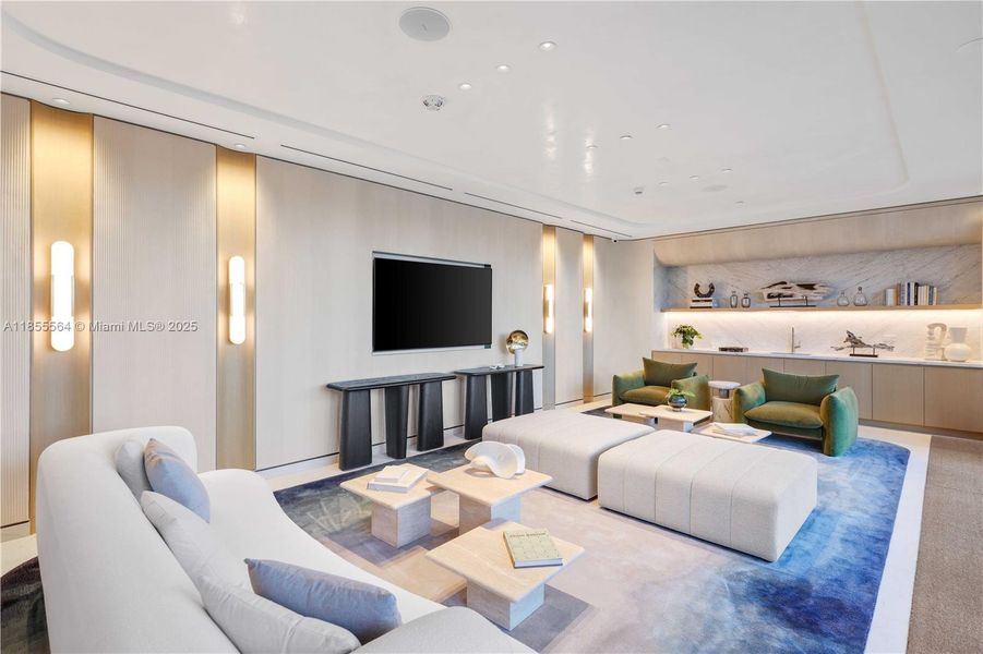 Furnished interior view inside a new home in Casamar, Pompano Beach (Image 11). Furnished interior view inside a new home in Casamar, Pompano Beach (Image 11).