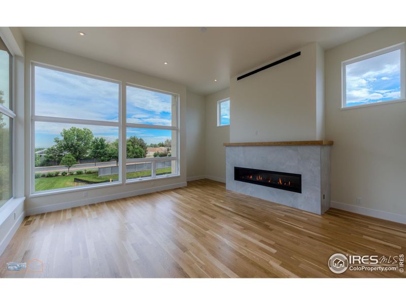 White Oak Hardwood Floors Throughout The Main Floor.