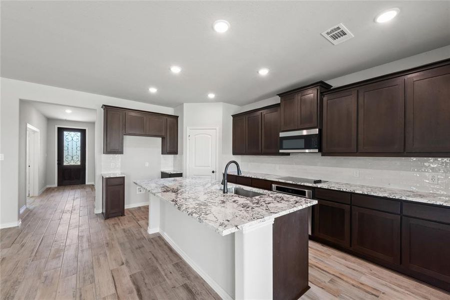 Furnished interior view inside a new home in Nash Estates, Tom Bean (Image 6).