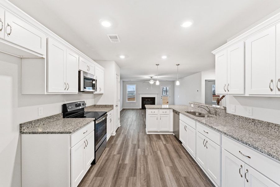 Furnished interior view inside a new home in , Summerville (Image 18).