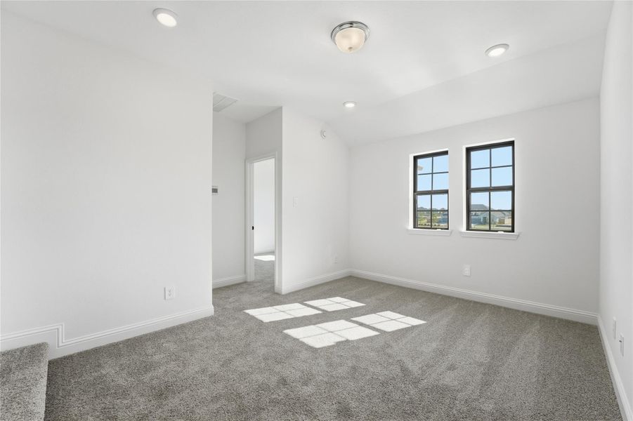 Spacious, unfurnished interior of a new home in , Cypress (Image 20).