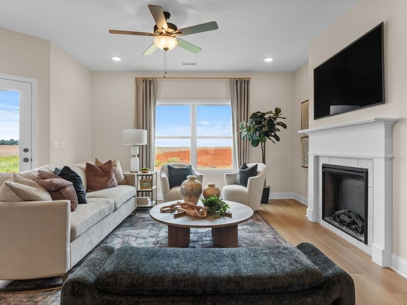 Furnished interior view inside a new home in Waverly Estates, Nevada (Image 12). Furnished interior view inside a new home in Waverly Estates, Nevada (Image 12).