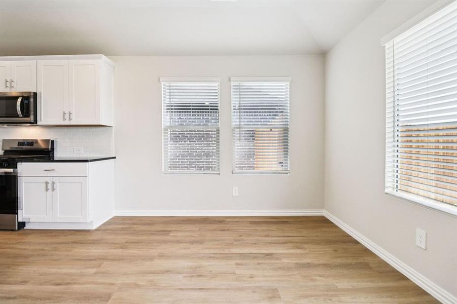 Spacious, unfurnished interior of a new home in Trails of Lavon - Signature Series, Lavon (Image 19). Spacious, unfurnished interior of a new home in Trails of Lavon - Signature Series, Lavon (Image 19).