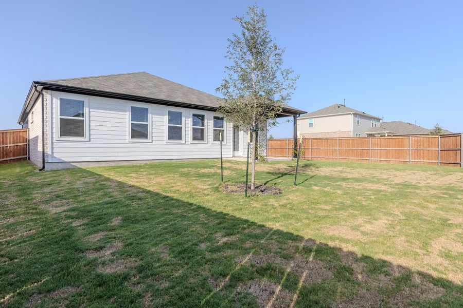 Exterior details and patio area of a home in Lisso, Pflugerville (Image 28). Exterior details and patio area of a home in Lisso, Pflugerville (Image 28).