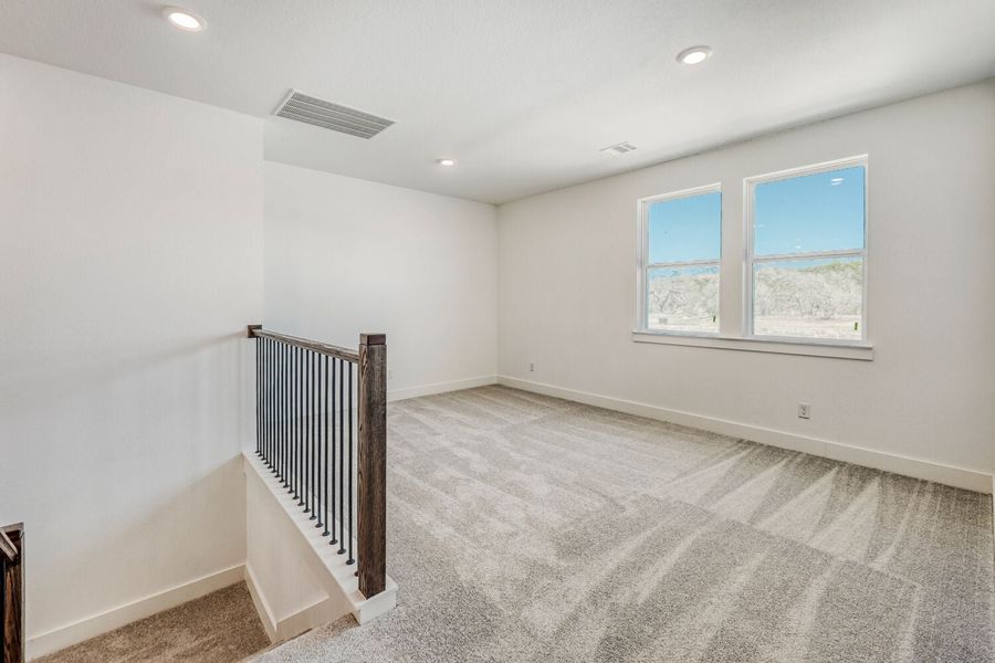 Spacious, unfurnished interior of a new home in Freedom at Anthem, Kyle (Image 16). Spacious, unfurnished interior of a new home in Freedom at Anthem, Kyle (Image 16).