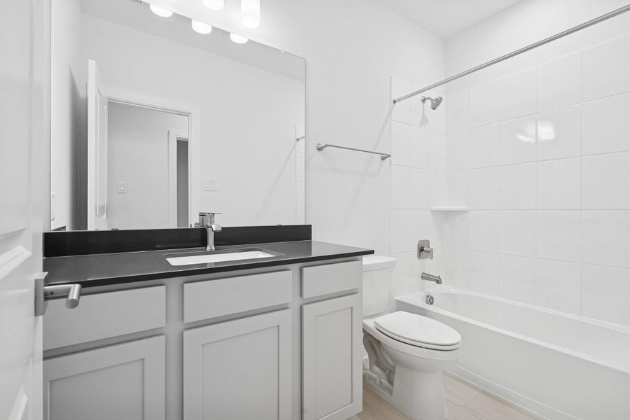 Furnished interior view inside a new home in Oakwood Estates, Waller (Image 5). Furnished interior view inside a new home in Oakwood Estates, Waller (Image 5).