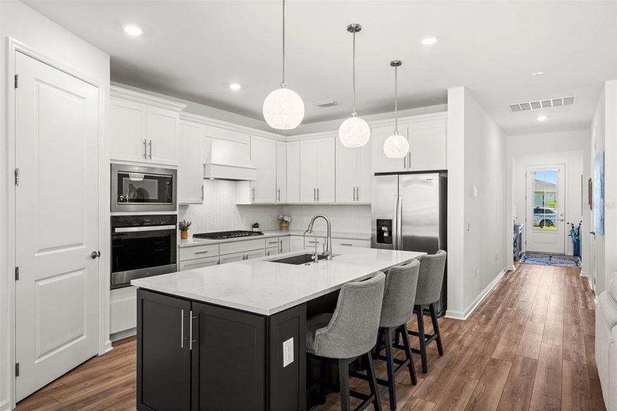 Furnished interior view inside a new home in , Punta Gorda (Image 30).