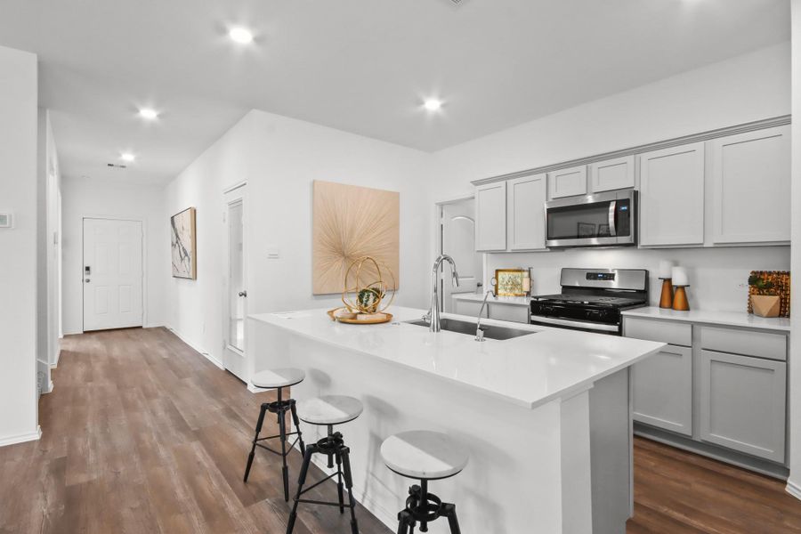 Furnished interior view inside a new home in The Canopies, Splendora (Image 12). Furnished interior view inside a new home in The Canopies, Splendora (Image 12).