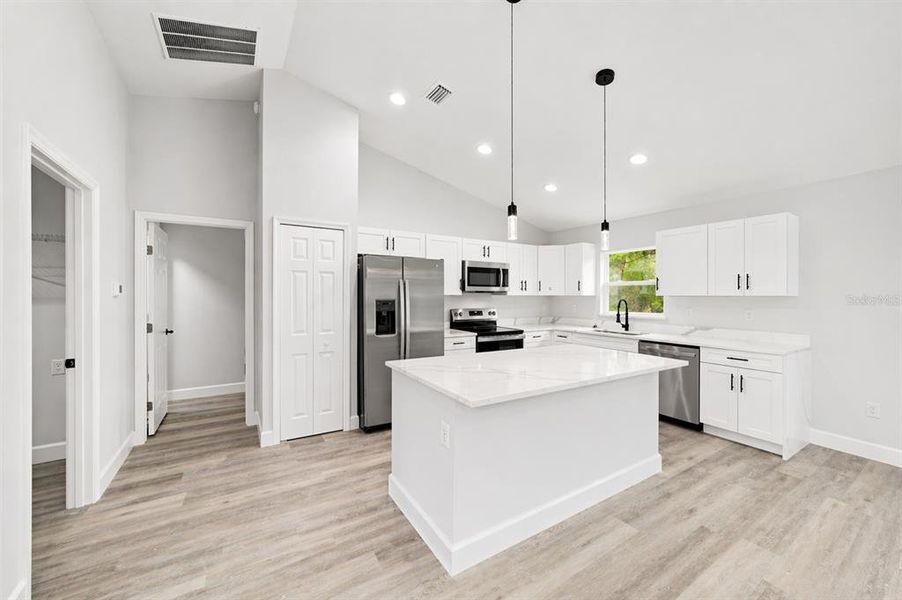 Furnished interior view inside a new home in , Ocala (Image 8).