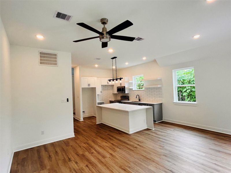 Furnished interior view inside a new home in , Houston (Image 9).