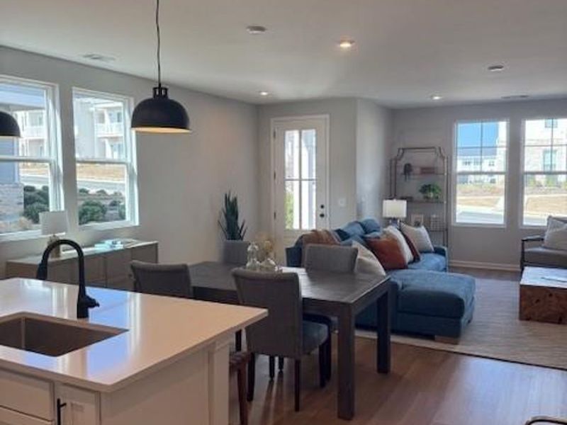 Furnished interior view inside a new home in Stegall Village, Cartersville (Image 17).