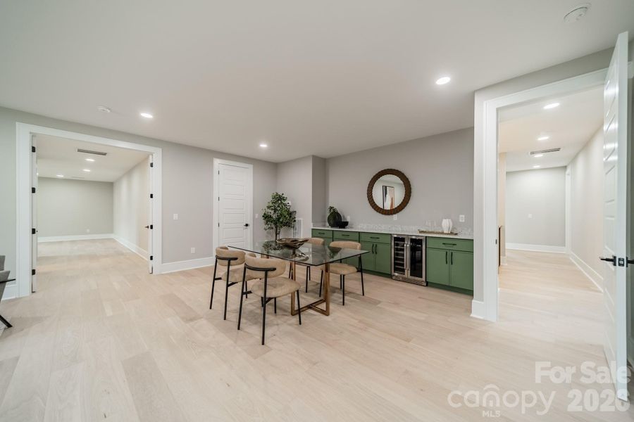 Furnished interior view inside a new home in , Weddington (Image 14).