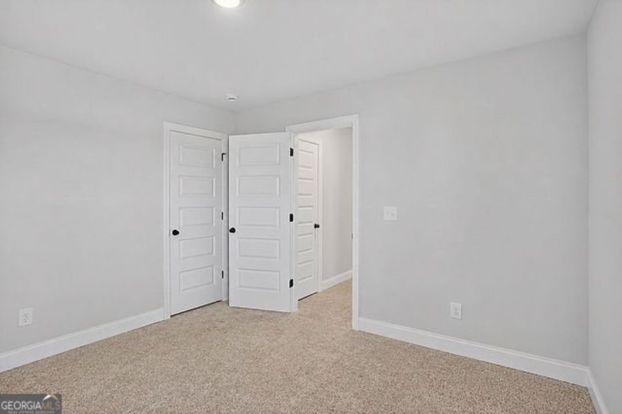 Spacious, unfurnished interior of a new home in Stone Brooke, Gray (Image 30).