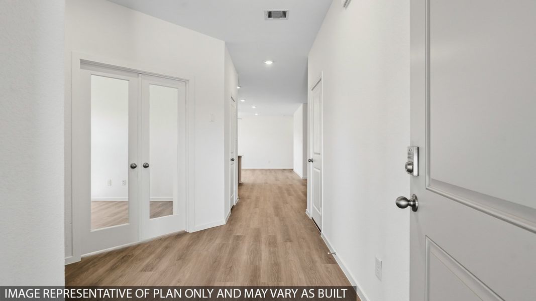Representative unfurnished interior of a home built from the Lakeway by D.R. Horton in Cypress Green, Hockley (Image 12).