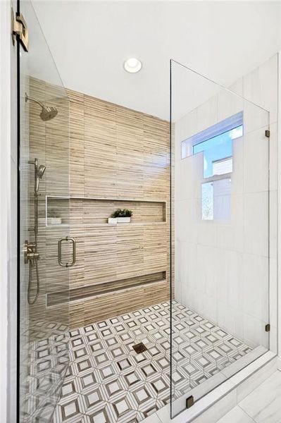 Close-up of interior finishes inside a home in , Atlanta (Image 23).