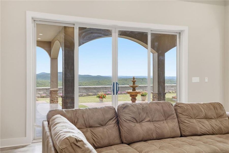 Furnished interior view inside a new home in , Clarkesville (Image 22).