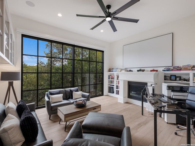 Furnished interior view inside a new home in , Bulverde (Image 29).