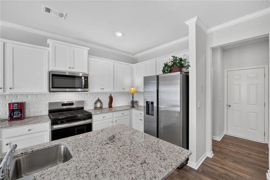 Furnished interior view inside a new home in , Buford (Image 9). Furnished interior view inside a new home in , Buford (Image 9).