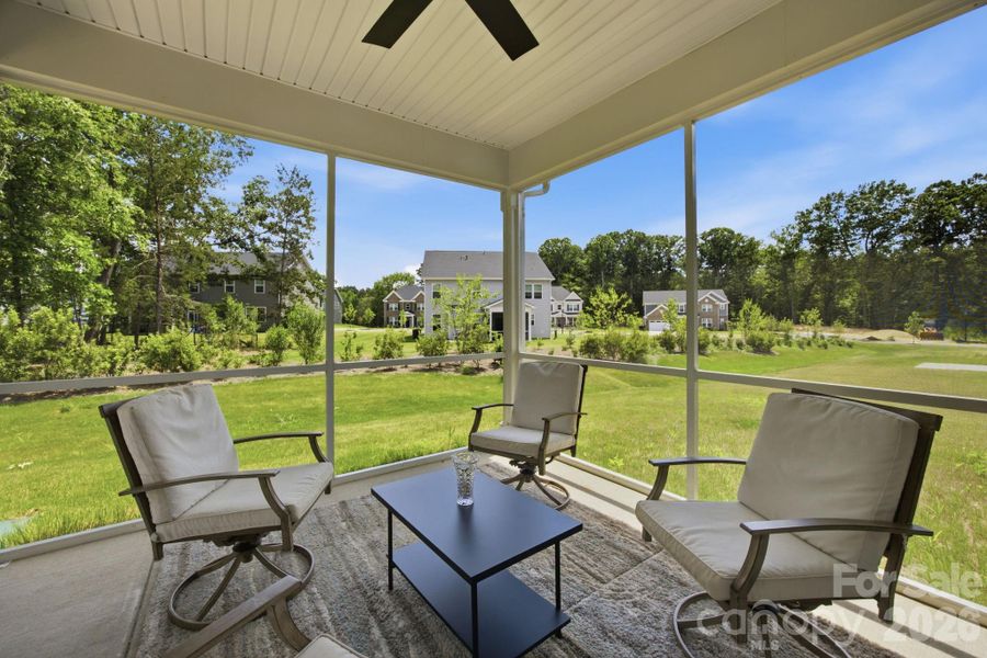 Exterior details and patio area of a home in Glenhurst, Indian Trail (Image 4).
