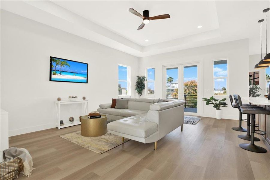 Furnished interior view inside a new home in , Hernando Beach (Image 9).